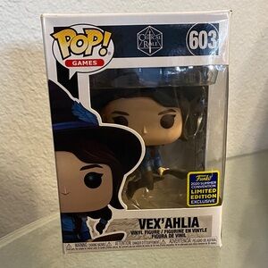 Funko Pop! Vex'ahlia with Blue and Black Outfit
